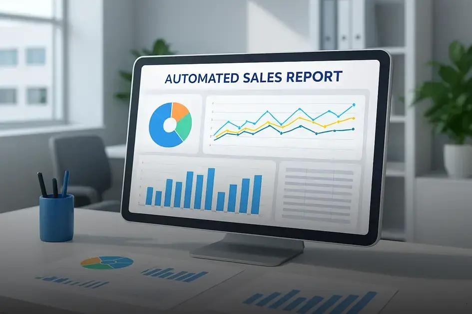 Automação de relatórios de vendas: otimize resultados do seu negócio local
