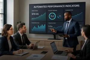 dashboard e indicadores de performance automatizados para decisões inteligentes e ágeis